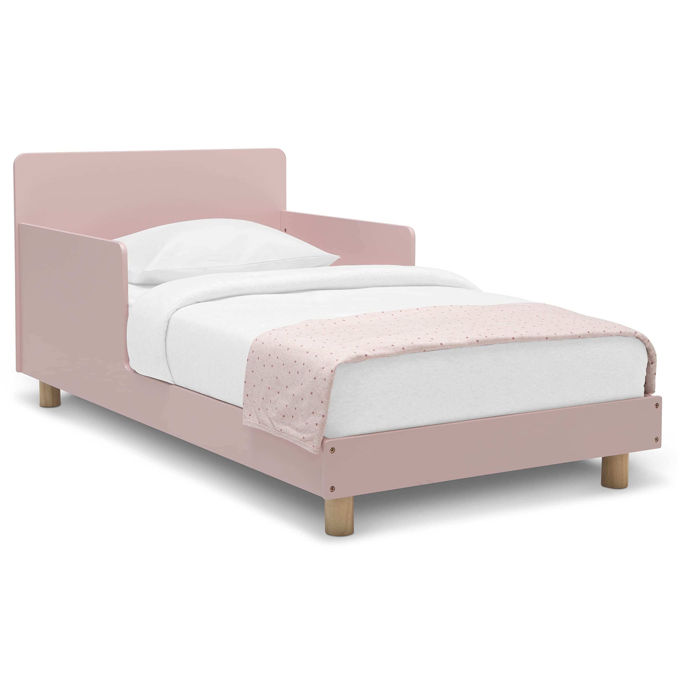 GAP GapKids Toddler Bed - Greenguard Gold Certified, Blush/Natural