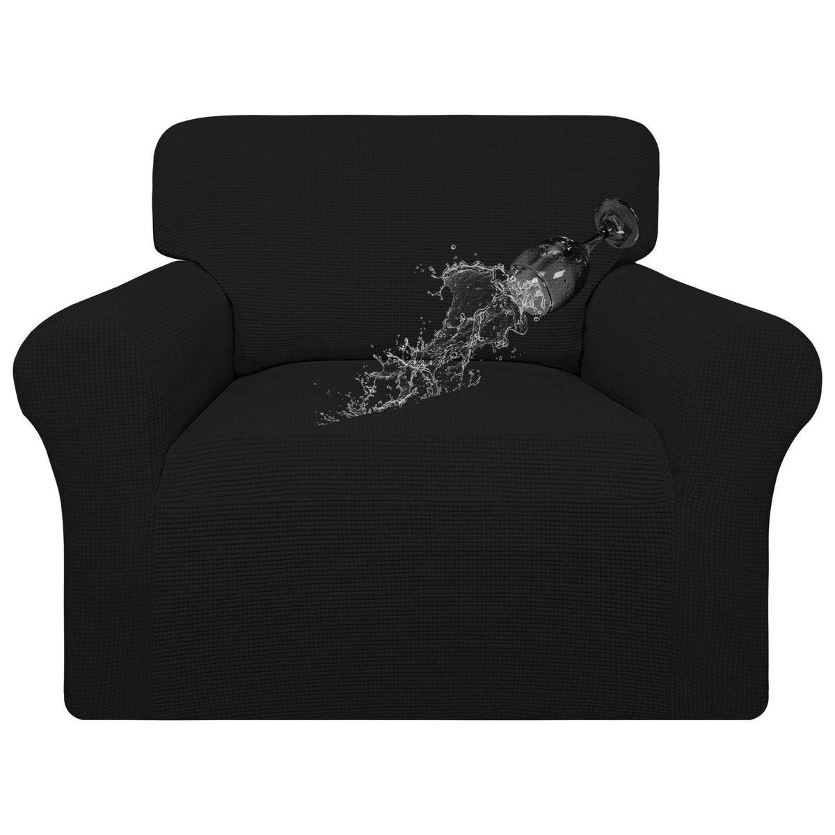Easy-Going 100% Waterproof Oversized Chair Couch Cover, Dual Waterproof Sofa Cover, Stretch Jacquard Sofa Slipcover, Leakproof F