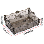 Hipiwe 3 Slots Acrylic Makeup Organizers - Cosmetic Storage Rack Holder, Dresser Vanity Box Desktop Skin Care Products Container