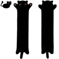 MIAOHAHA Long Plush Black Cat Toy Kids Plush Toy Pillow Hugging Pillow Cute Plush Cat Stuffed Animal Toy Gift for Kids(Black, 50