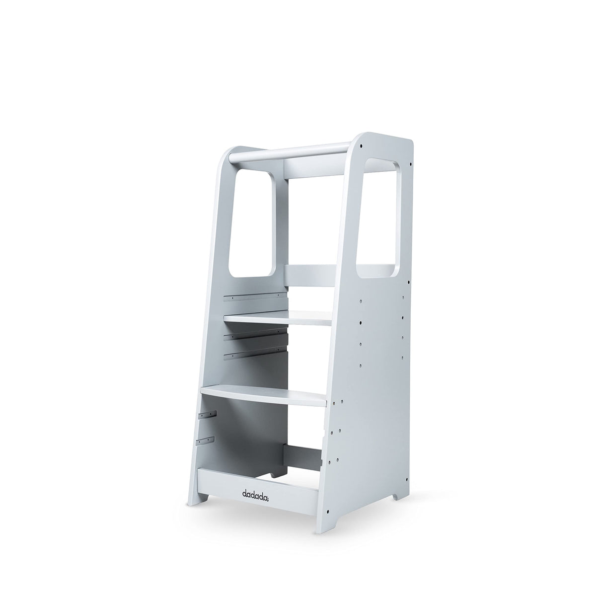 Dadada Baby Montessori Toddler Tower - Adjustable Kitchen Step Stool For Kids With Safety Rail - Baby-Safe Finish, Encourages Co