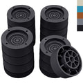 Annkut Furniture Risers 3 Inch,Round Bed Risers Heavy Duty,Elevation In Heights 1, 2 Or 3 Inch For Chair Table And Desk Legs Lif