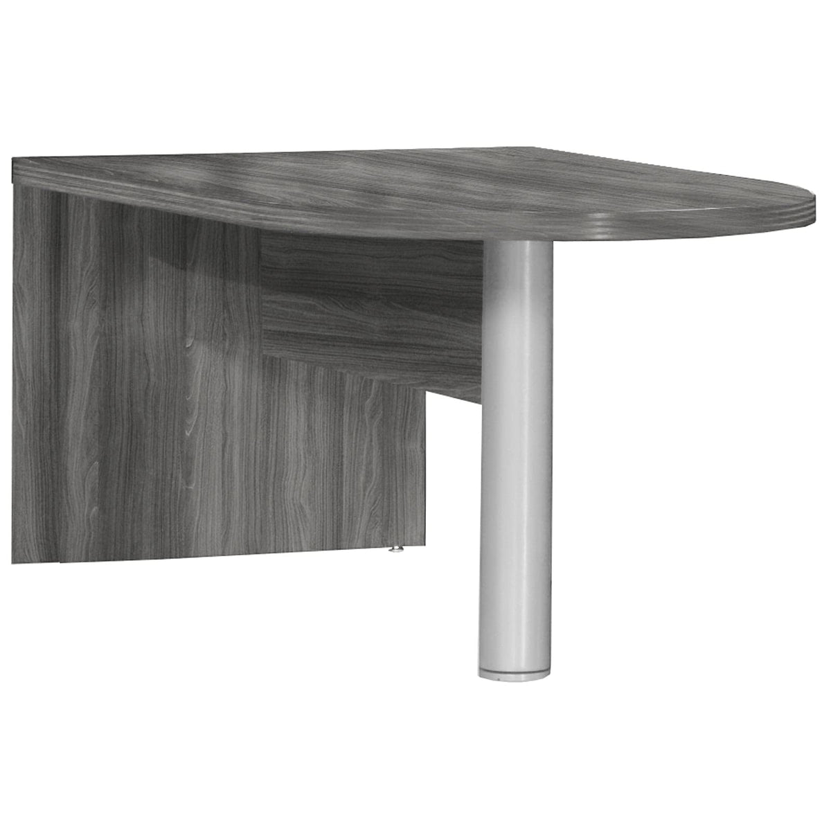 Safco Mayline Apt7236Lgs Aberdeen Desk, 72&quot;, Gray Steel Laminate