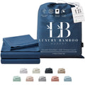Luxury Bamboo Market | King Size Bed Sheet Set | 100% Viscose Made From Bamboo | Organically Grown | Ultra Soft | Cooling Sheets