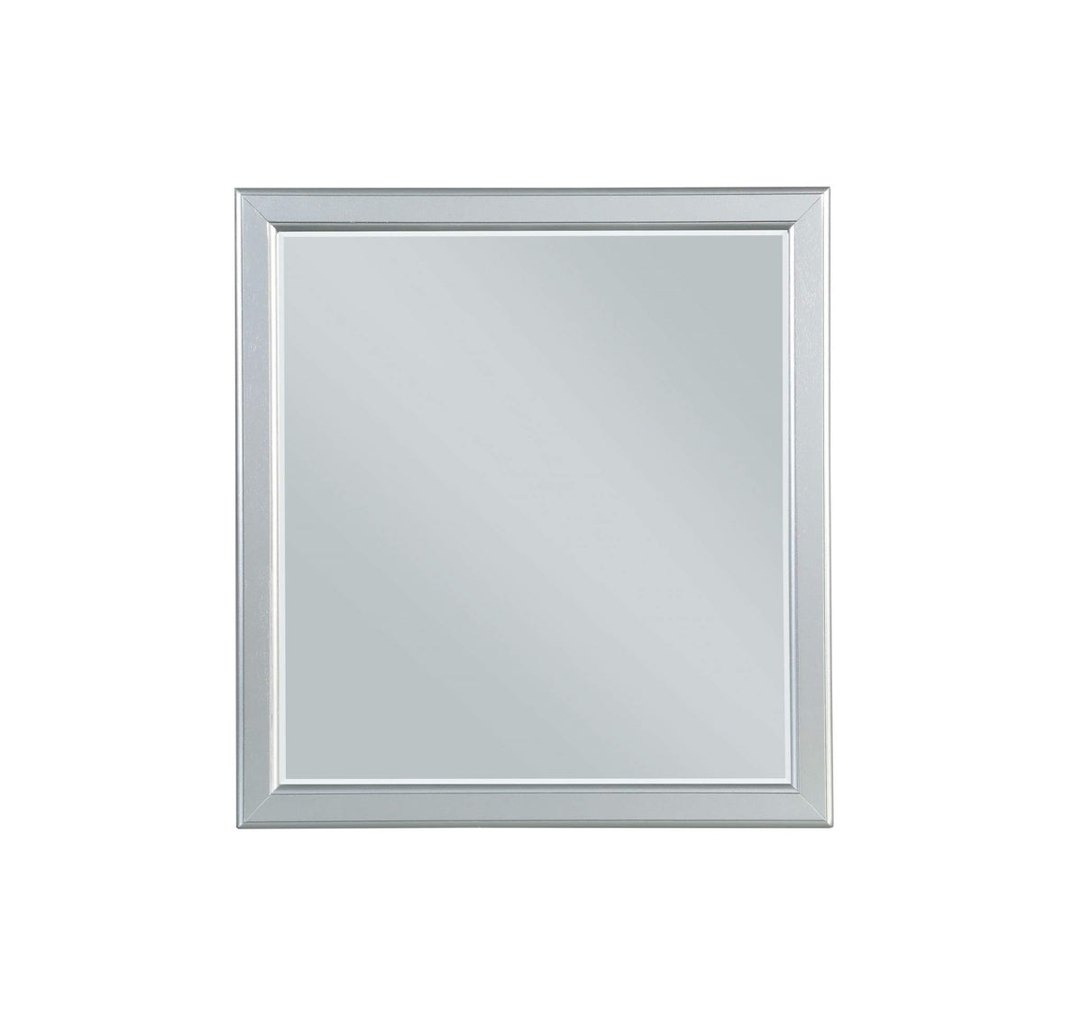 HomeRoots Furniture 36-inch X 38-inch Platinum Wood Mirror