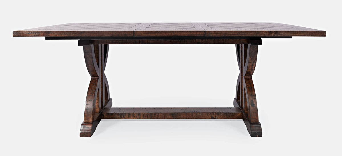 Jofran Inc. Fairview Rustic Trestle Dining Table