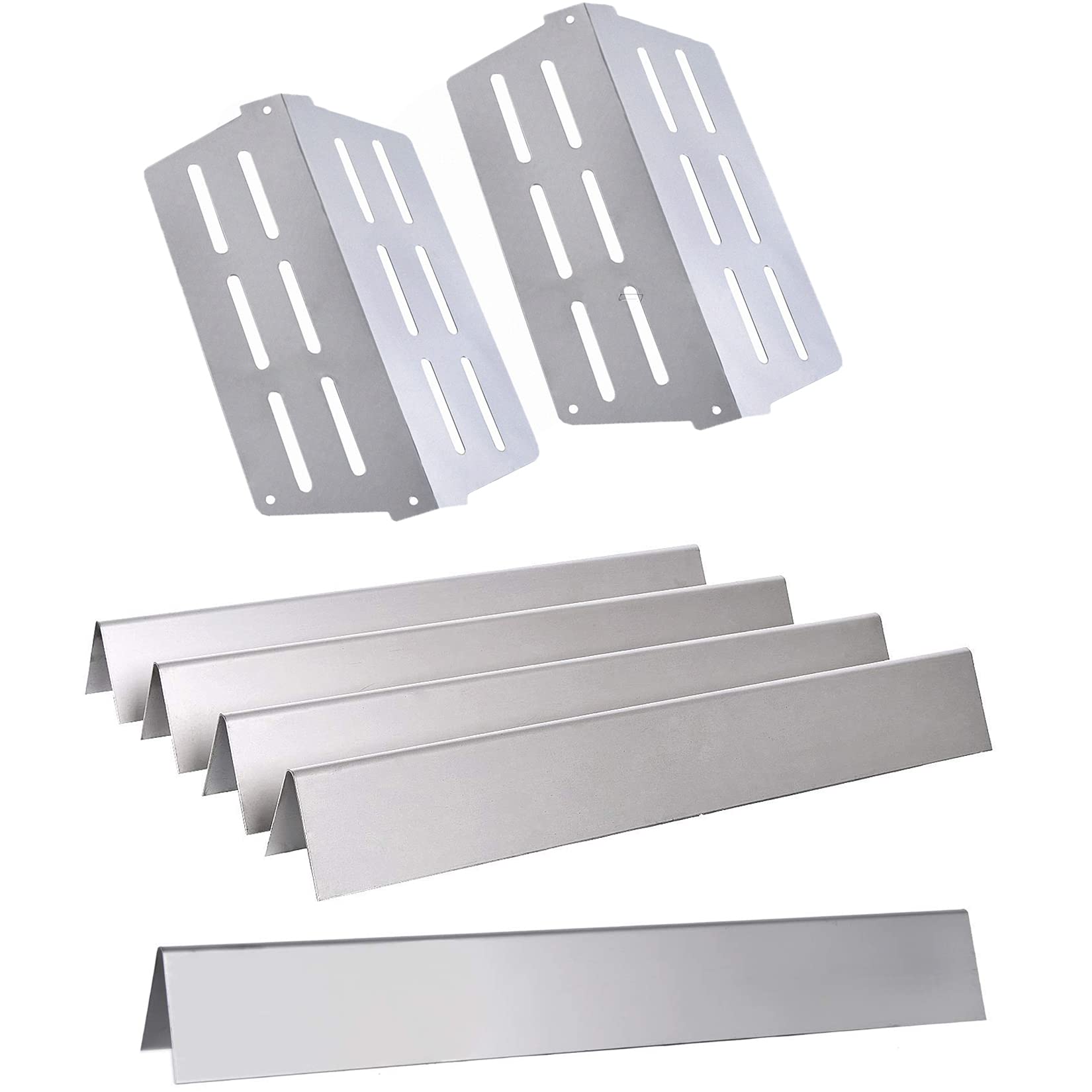 Gassaf Flavorizer Bars And Heat Deflector Replacement Parts For Weber Genesis 300 Series E310 E320 E330 S310 S320 S330 With Fron