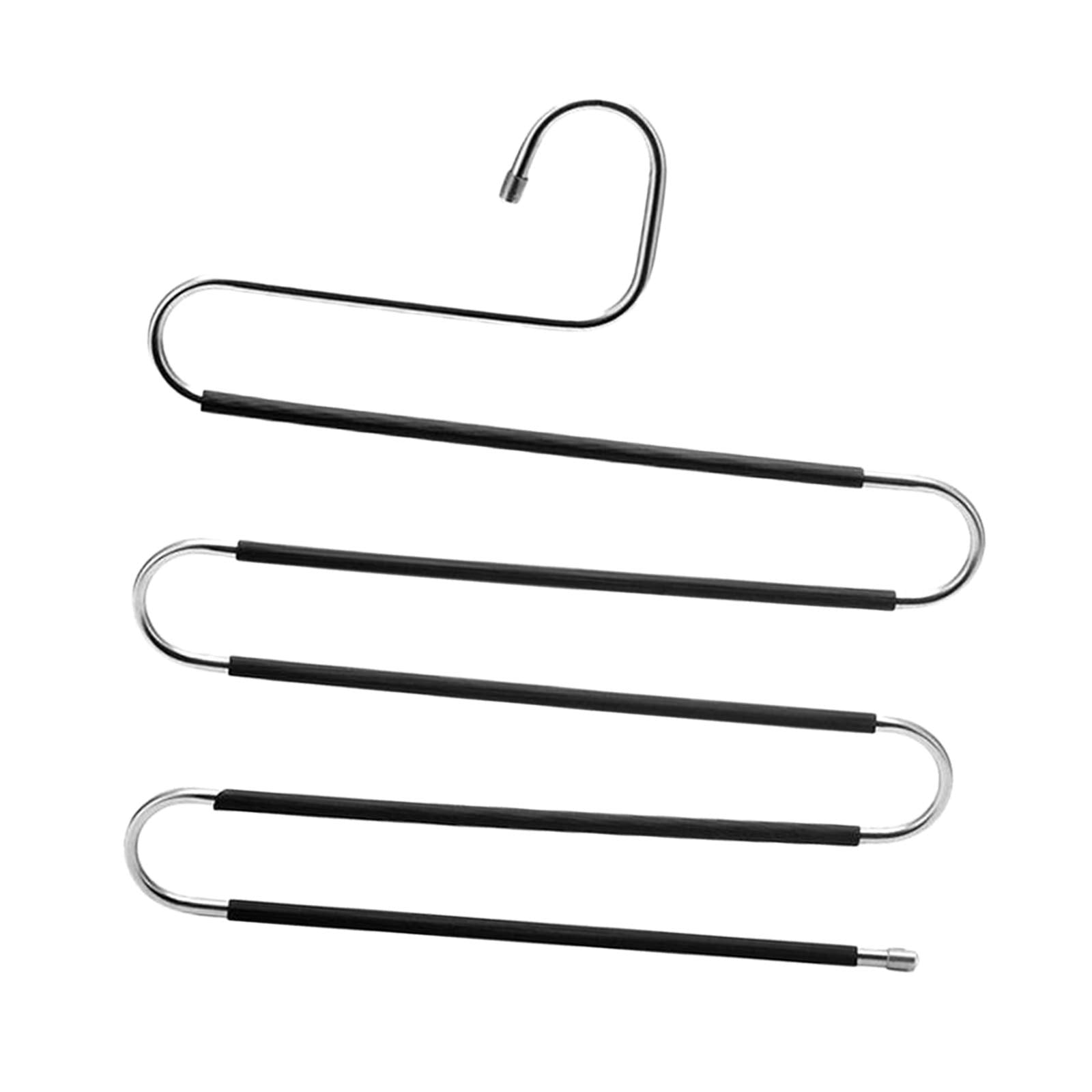 Zoomella Pants Clothes Storage Rack Pants Tie Storage Shelf Closet Organizer Blackhome & Garden|Household Supplies & Cleaning|Ho