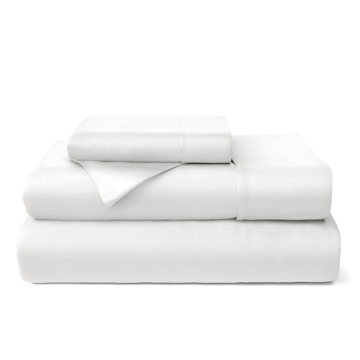 Cosy House Collection 100% Rayon Derived From Bamboo Bed Sheet Set - Cooling, Breathable, Silky Soft 3-Piece Deep Pocket Bedding