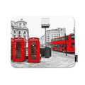 Mugod London City Mouse Pad Double-Decker Bus Telephone Boxes Red Grey Black White Mouse Mat Non-Slip Rubber Base Mousepad For C