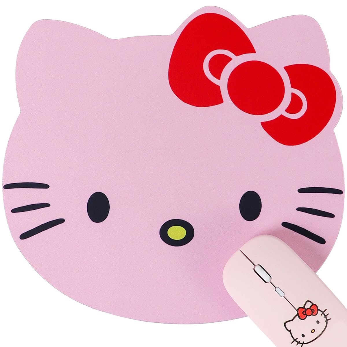 Ntseot Kawaii Hello Kitty Mouse Pad, Cute Mouse Pad For Computer Laptop - Hello Kitty Accessories - Mousepad For Women, Office D