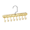 Vistora Tank Top Hook Bra Storage Dorm Sturdy Closet Organizer Belt Hanger Organizer Transparent Gold | Household Supplies & Cle
