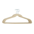 Simplify Extra Wide 21 Velvet Coat Hangers  6 Pack  Slim Design  Heavy Duty  Holds 10 Pounds  Closet Organization  Shirt & Cloth