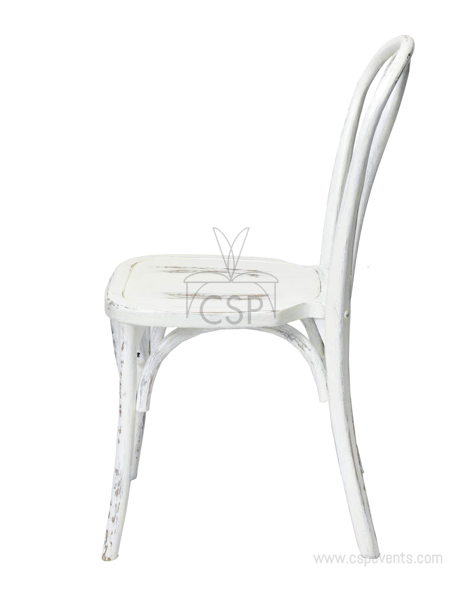 Commercial Seating Products Bentwood Tinted Raw Chairs, 2-Pack