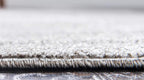 Unique Loom Del Mar Collection Area Rug - Lucille (7' 10'' Round, Gray/ Ivory)