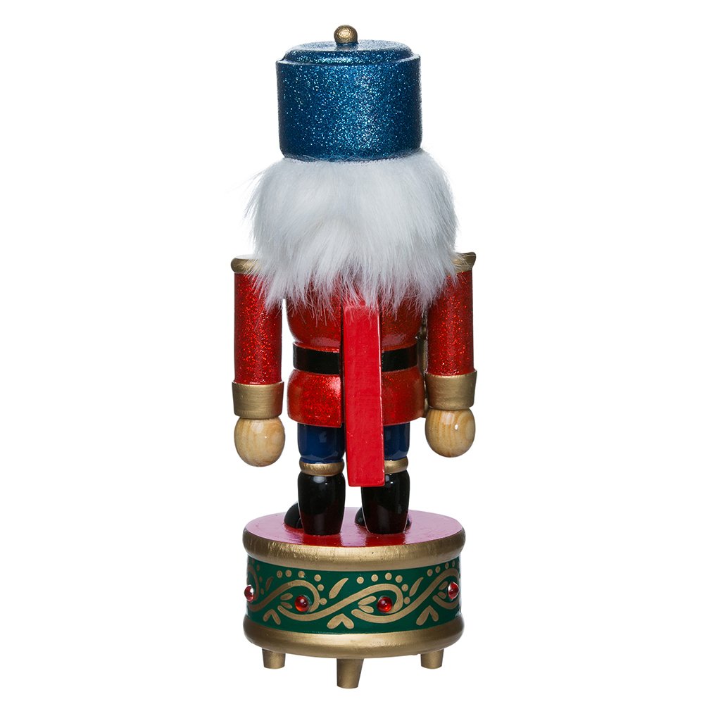 Kurt S. Adler 8.5-Inch Wooden Musical Soldier Nutcracker