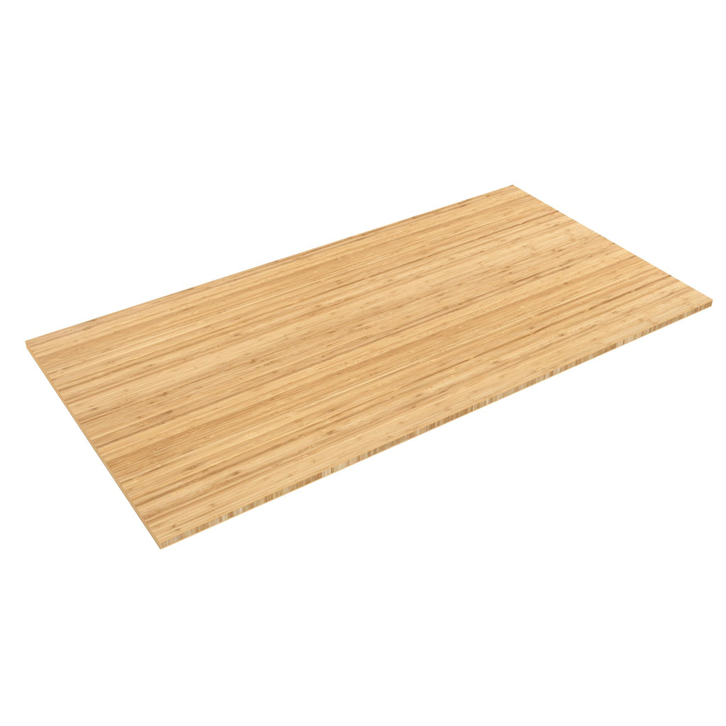 Flexispot Whole Piece Bamboo 48' X24' Desktop Height Adjustable Desk Rectangular Tabletop