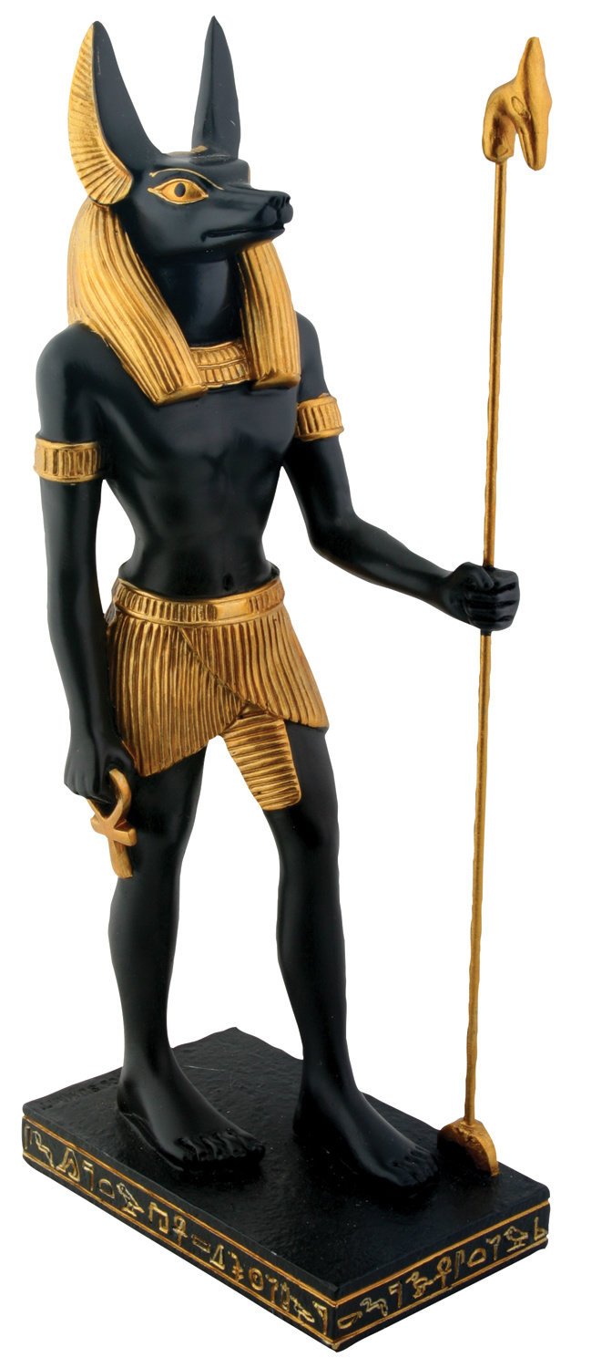 YTC Egyptian Anubis  Collectible Figurine Statue Figure Sculpture Egypt Multicolored