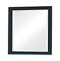 Coaster Home Furnishings Sandy Beach Vertical Black Dresser Mirror, 1.5" D X 36.25" W X 40" H (201324)