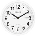 Adalene Small Wall Clocks Battery Operated 8 Inch for Living Room D  cor, Modern Decorative Analog Wall Clock Non Ticking, Vinta