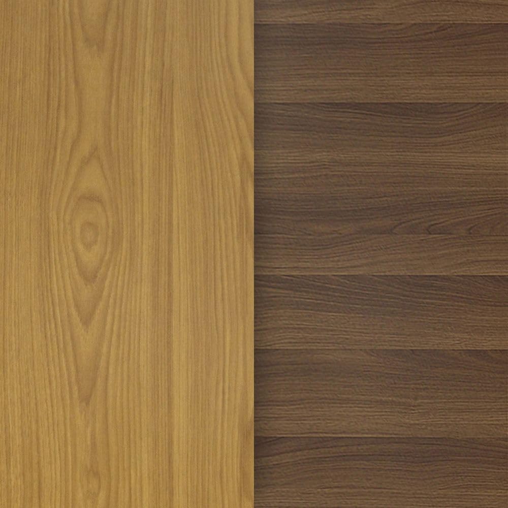 Flash Furniture Glenbrook 24'' Round Table Top with Natural or Walnut Reversible Laminate Top