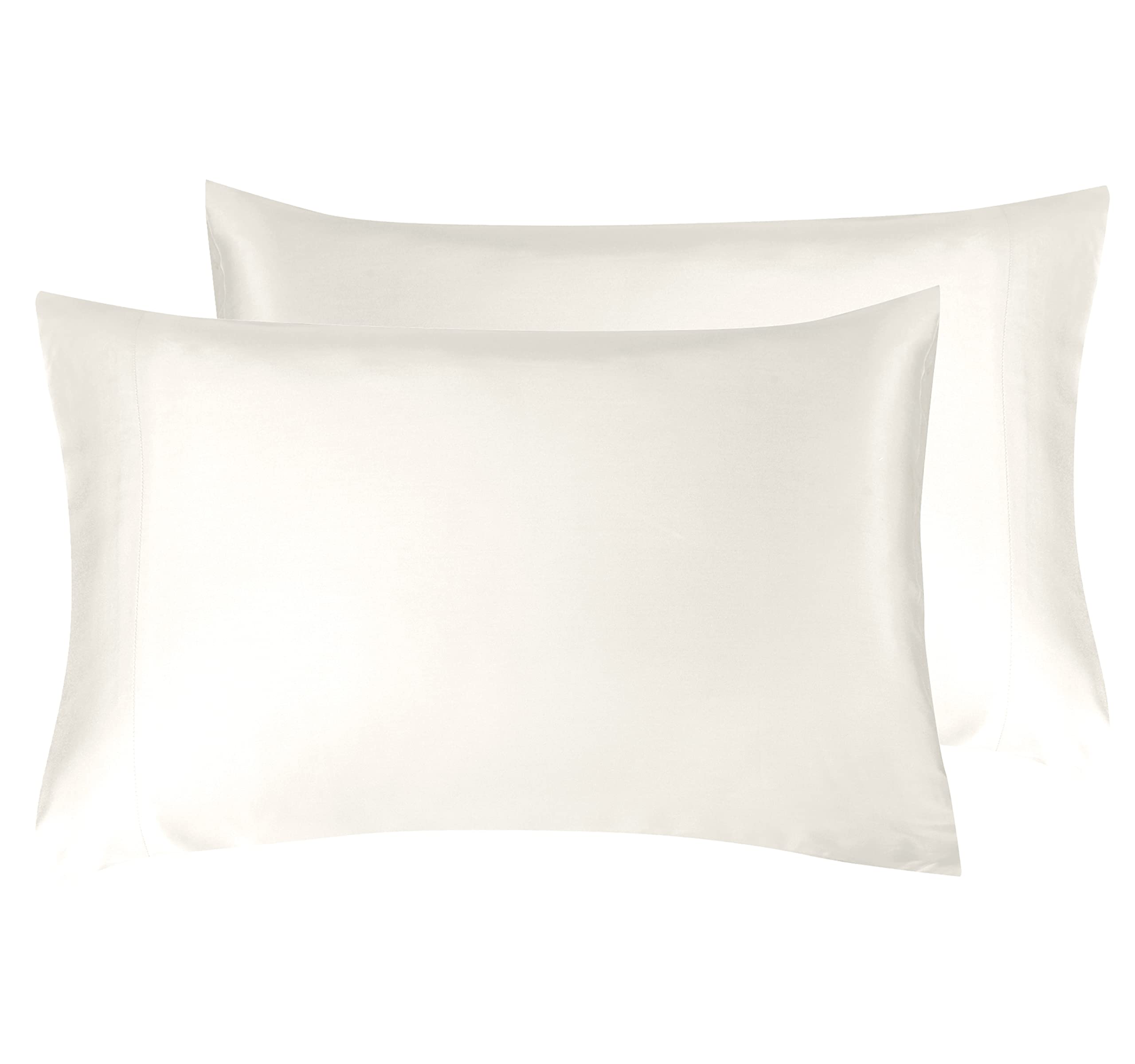 California Design Den - Silky Soft 100% Rayon From Bamboo Cases King Size, Set Of 2 For Smooth Hair & Skin, Fits King Pillows, D