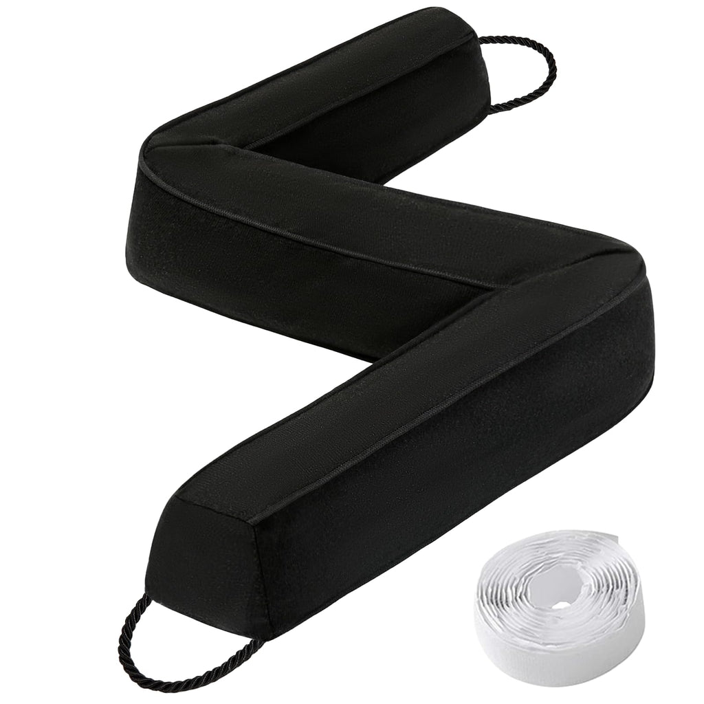 Comfyanno Under Door Draft Stopper for Bottom of Door, Weighted Door Gap Draft Blocker, 38 Inch Door Noise Soundproof Guard, Col