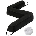 Comfyanno Under Door Draft Stopper for Bottom of Door, Weighted Door Gap Draft Blocker, 38 Inch Door Noise Soundproof Guard, Col