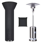 Patio Heater Covers With Zipper And Storage Bag,Waterproof,Dustproof,Wind-Resistant,Sunlight-Resistant,Snow-Resistant,Black,87'' Height X 33' Dome X 19' Base