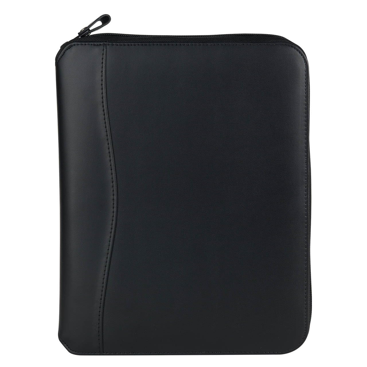 Franklincovey - Fc Basics Spacemaker Binder - Vinyl - Zipper Binder For Planners (Classic, Black)
