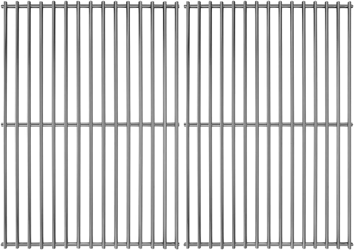 Hisencn Stainless Steel Cooking Grids Grates Grill Grid Replacement For Thermos Grill Parts 461252605, Kirkland Front Avenue 463