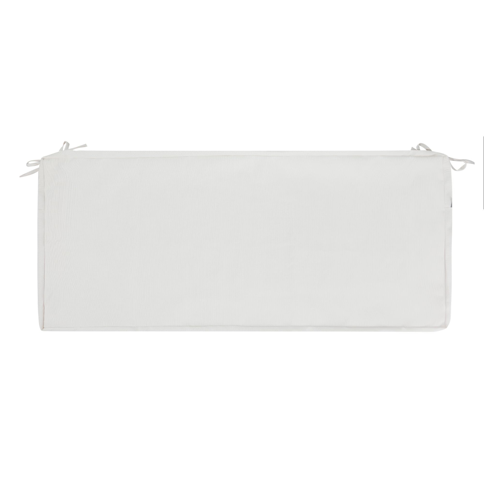 Magpie Fabrics Patio Bench/Swing Cushion Slip Cover 48 X 18 X 3 Inch, Water Resistant Uv Protection Outdoor Furniture Loveseat R