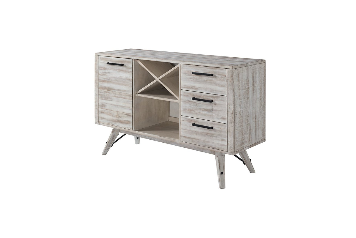 Intercon Sideboard/Buffet/Server, Weathered White