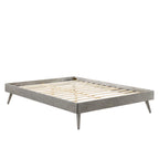 Modway Margo Full Wood Platform Bed Frame In Gray