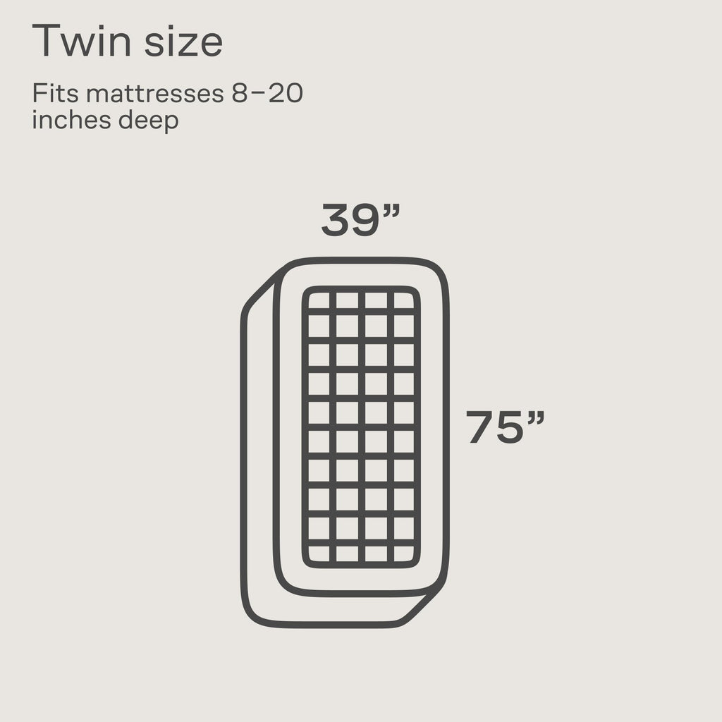 Niagara 2 Inch Twin Mattress Topper - Cooling Breathable Pillow Top Mattress Pad For Back Pain Relief - Deep Pocket Topper Fits