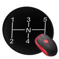 Mouse Pad Round Gaming Mouse Mat Mechanics Car Lover Racing Car, Non-Slip Rubber Base Mousepad Cute Mousemat For Laptop Computer
