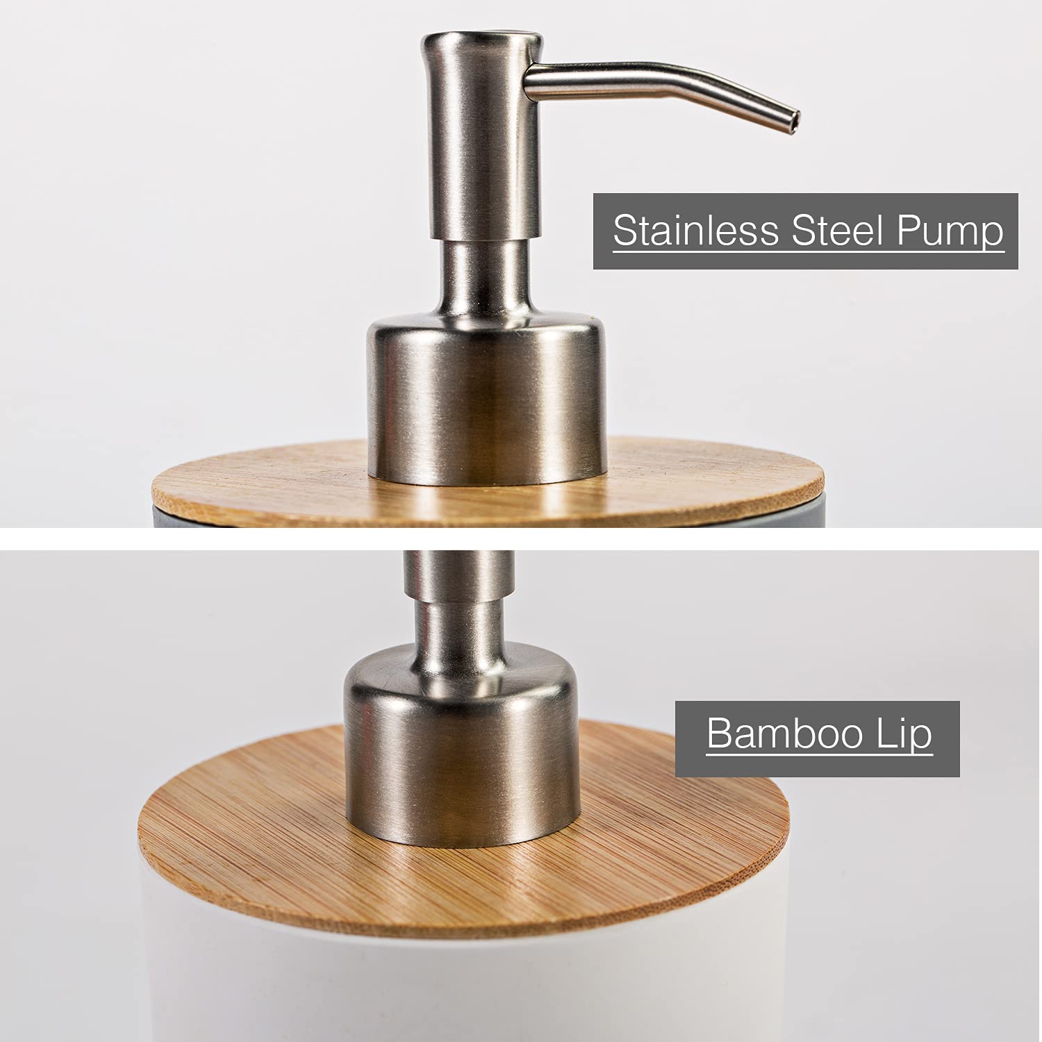 Sansnow 7Oz / 200Ml Cool Hand Soap & Lotion Dispenser Eco-Friendly Material, Black/S