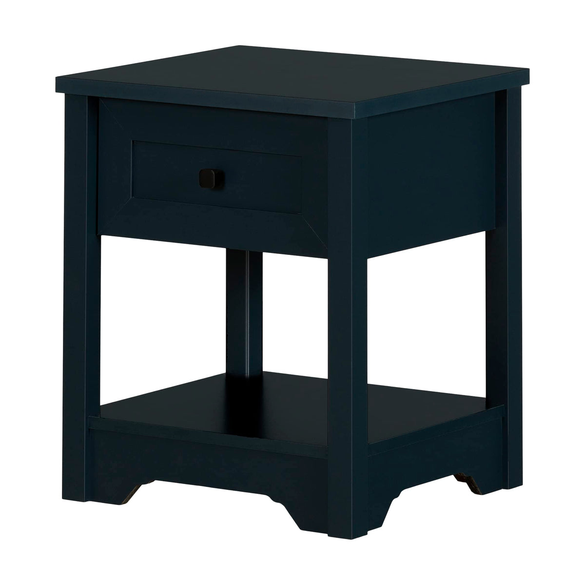 South Shore Hazen Nightstand, Navy Blue