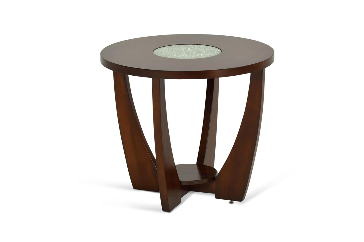 Steve Silver Company Rafael End Table, Brown