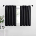 NICETOWN Halloween Kitchen Window Curtains Over Sink, Energy Smart Decoration Thermal Insulating Blackout Drapes/Draperies for R