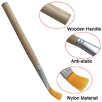 4 Packs Coffee Grinder Brush,Danzix Wooden Cleaning Brush For Grinders And Pasta Makers-2 Size