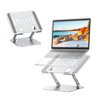 Lintyle Macbook Stand For Desk Laptop Stand Foldable Notebook Holder 10-17 Inch Macbook Pc Computer Stand Laptop Riser Stand Adj