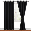 Hiasan Blackout Curtains for Bedroom, 52 x 84 Inches Long - Thermal Insulated & Noise reducing Window Curtains for Living Room, 