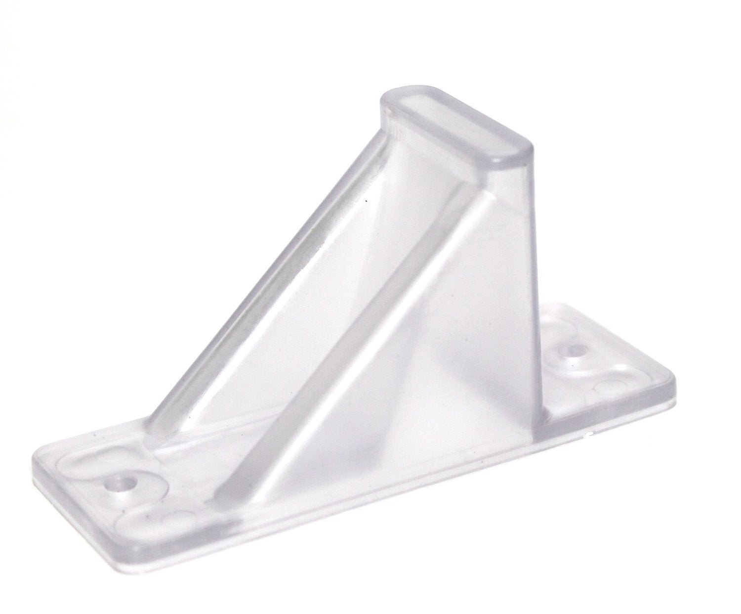 Jsp Manufacturing Clear Plastic Mini Roof Snow And Ice Guard - Multi-Quantity Pack | Prevent Sliding Snow Stop Buildup (10)