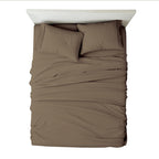 Mygiza Sheets,100% Giza Egyptian Cotton Sheets-California King Size Giza Cotton Sheets Set To Fit Upto 18 Inches Deep Mattress (4 Pcs) Taupe