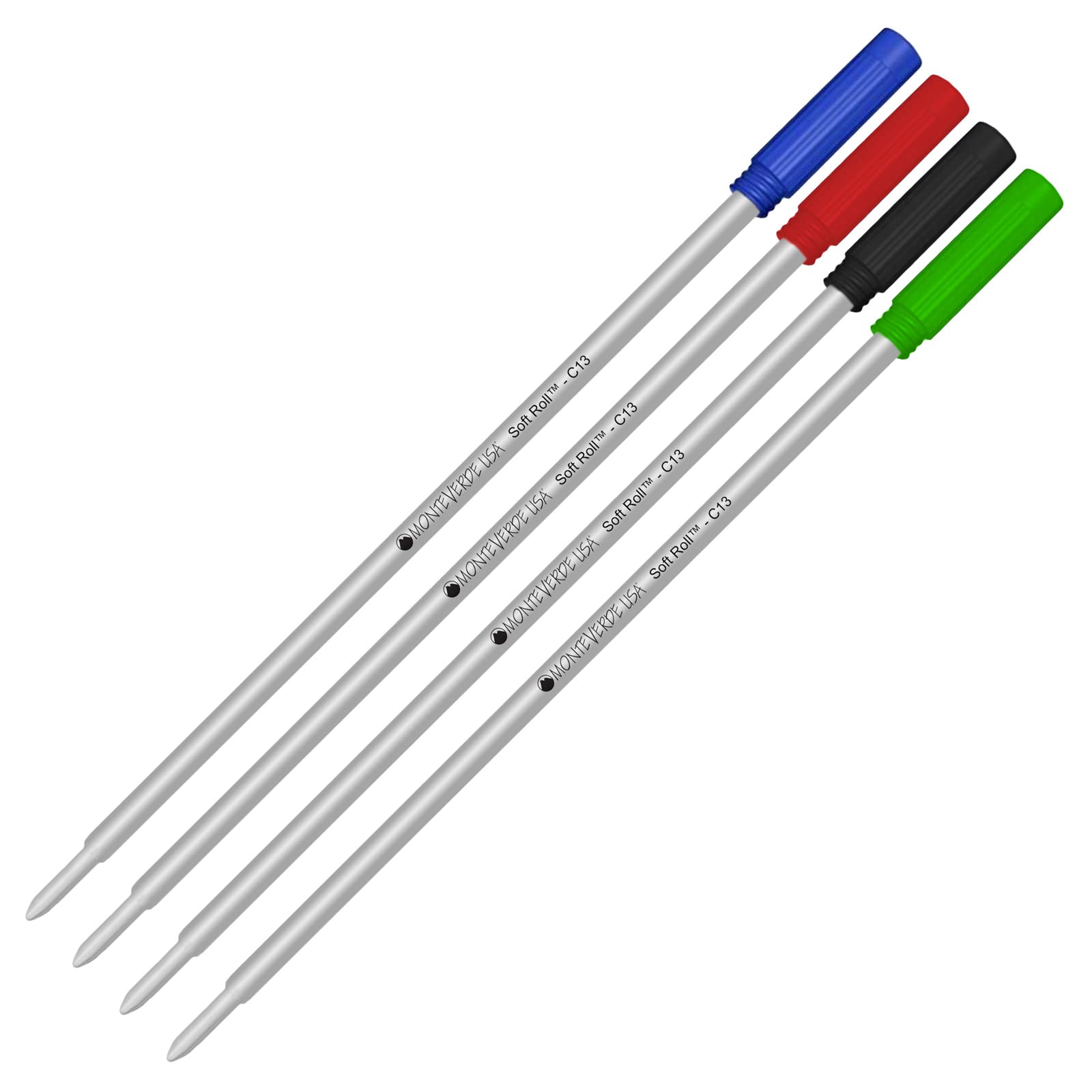 4 Pack Pack Multi Color Cross Ballpoint Pen Refills By Monteverde Usa