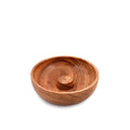 Samhita Acacia Wood Round Incense Stick Holder,Incense Burner, Ash Cather and Aromatherapy Ornament Home D  cor (5 x 5 x 1.5)