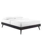 Modway Margo Queen Wood Platform Bed Frame In Black