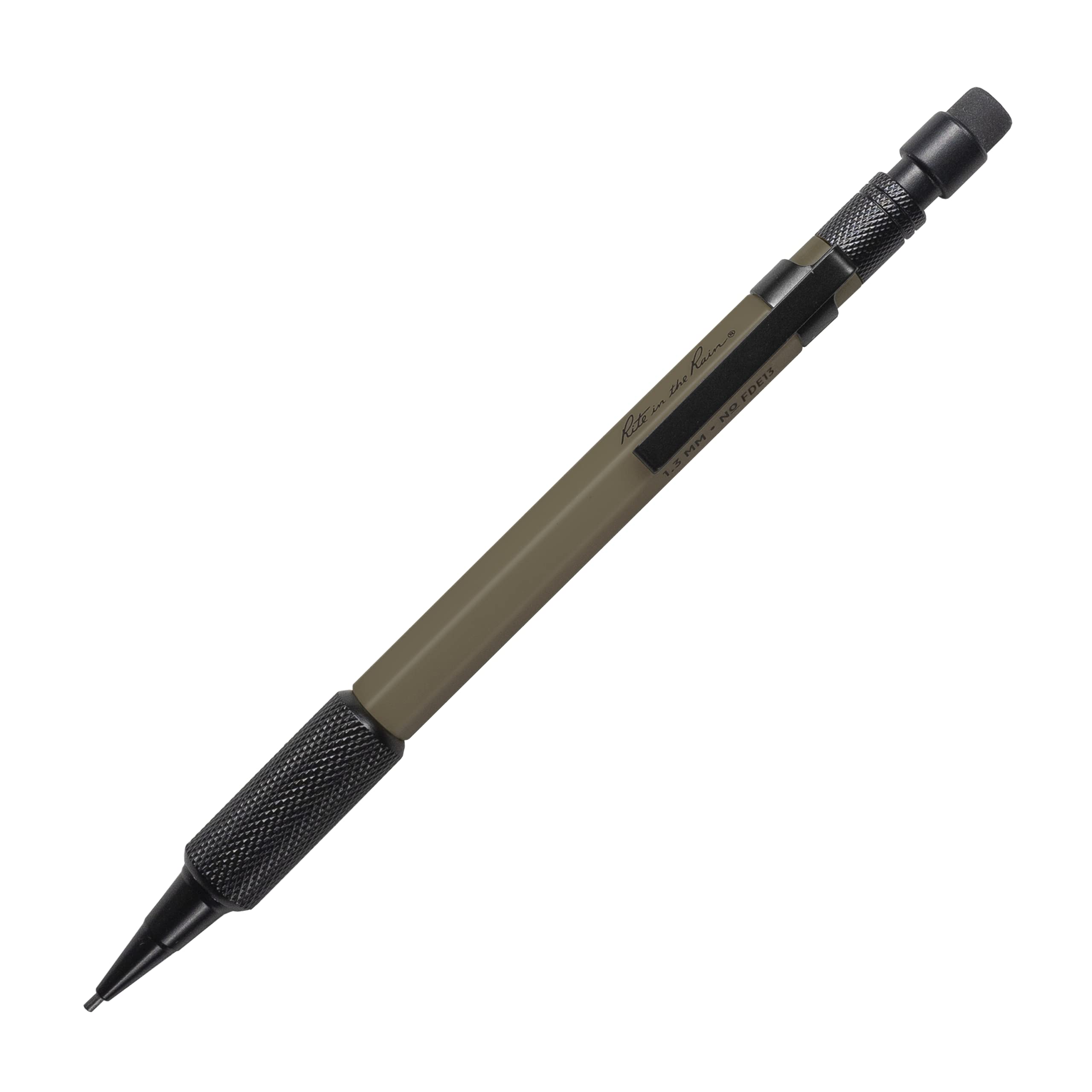 Rite In The Rain Weatherproof Mechanical Pencil, Flat Dark Earth Barrel, 1.3Mm Black Lead (No. Fde13)
