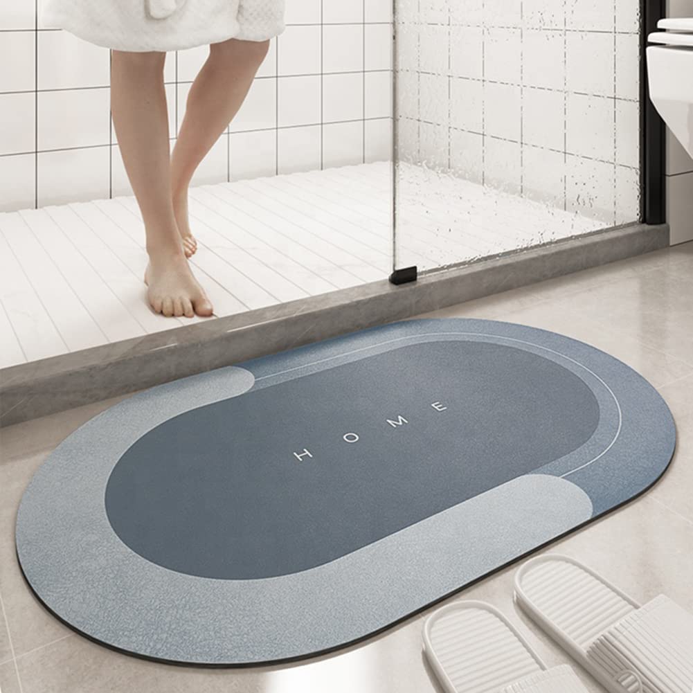 WEGON Solpex Doormats Quick Drying Bathroom Mats & Water Absorbent Door Mat for Home,Water Absorbing NonSlip Bathroom Floor mat